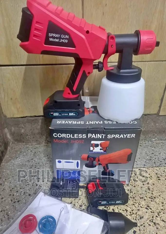 Cordless Spray Gun Paint Small Rechargeable Electric Gun