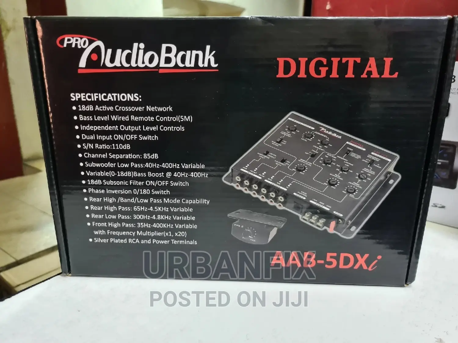 5 Way Audiobank Active Crossover