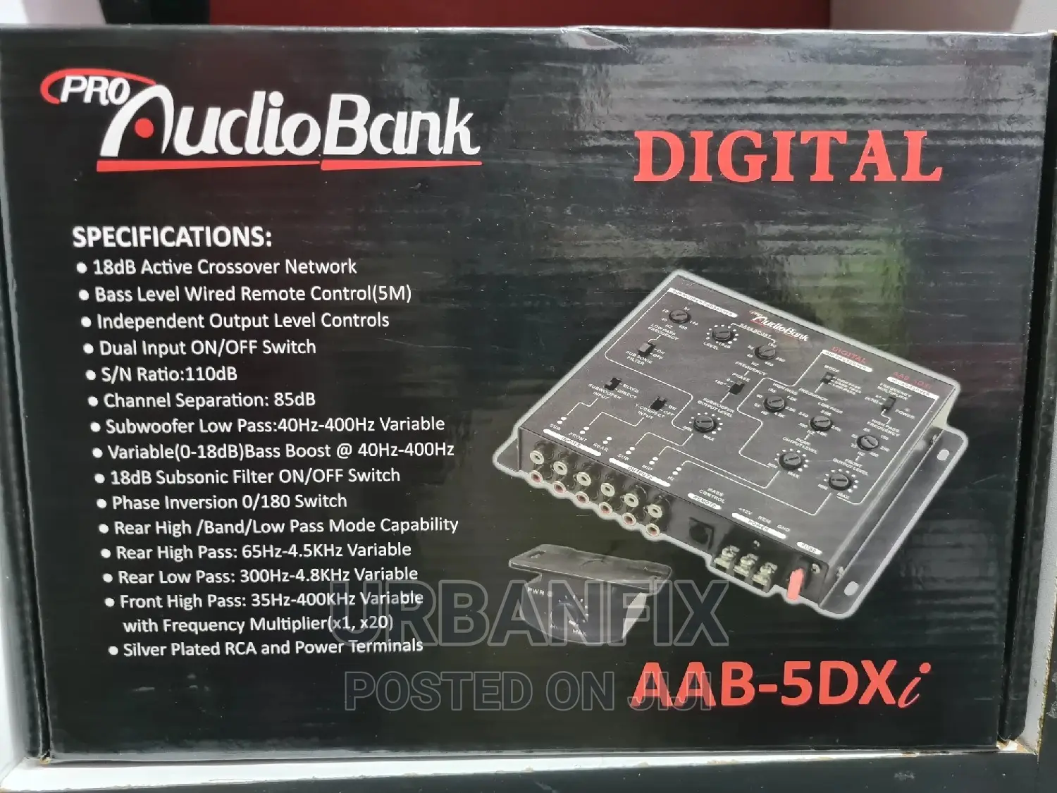 5 Way Audiobank Crossover