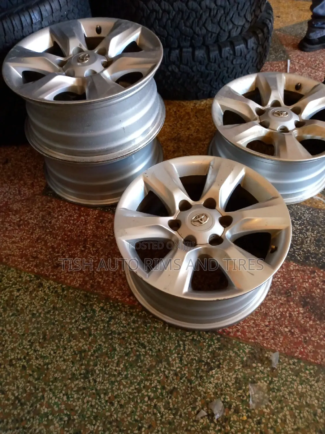 Ex Japan 17 Inch Land Cruiser Prado Rims Set