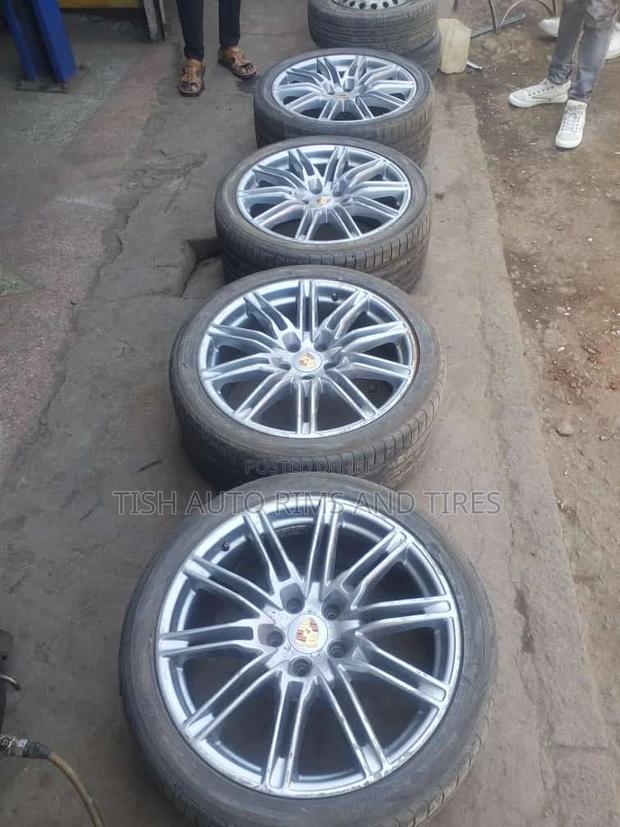 Original Porsche Cayenne 21 Inch Rims Set