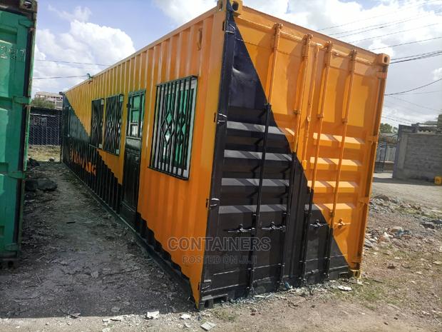 40ft Container One Bedroomed House. - main view