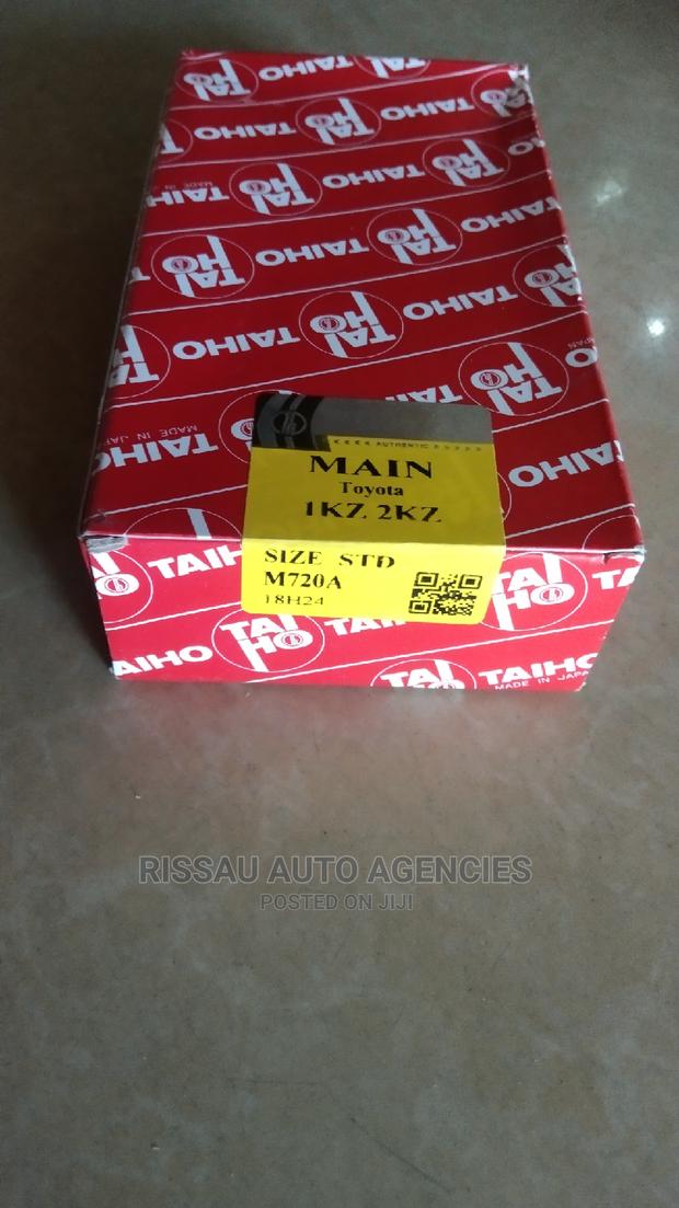 Toyota 1kd/2kd Engine Tahio STD Main Bearing Made in Japan.