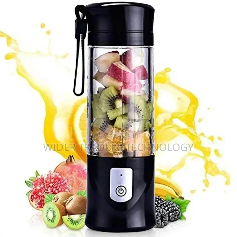 Mixer Portable, Blender Juicer, Mixer USB Rechajable, 380ml