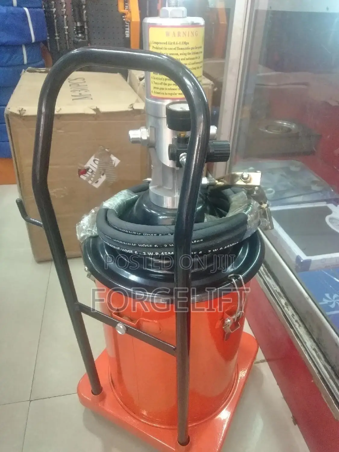 Compressor Grease Bucket