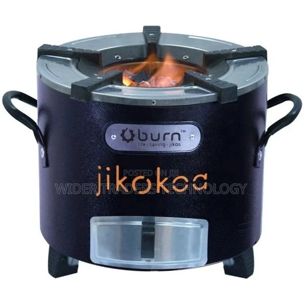 Jikokoa Quality Modern Charcoal Stove Black - main view