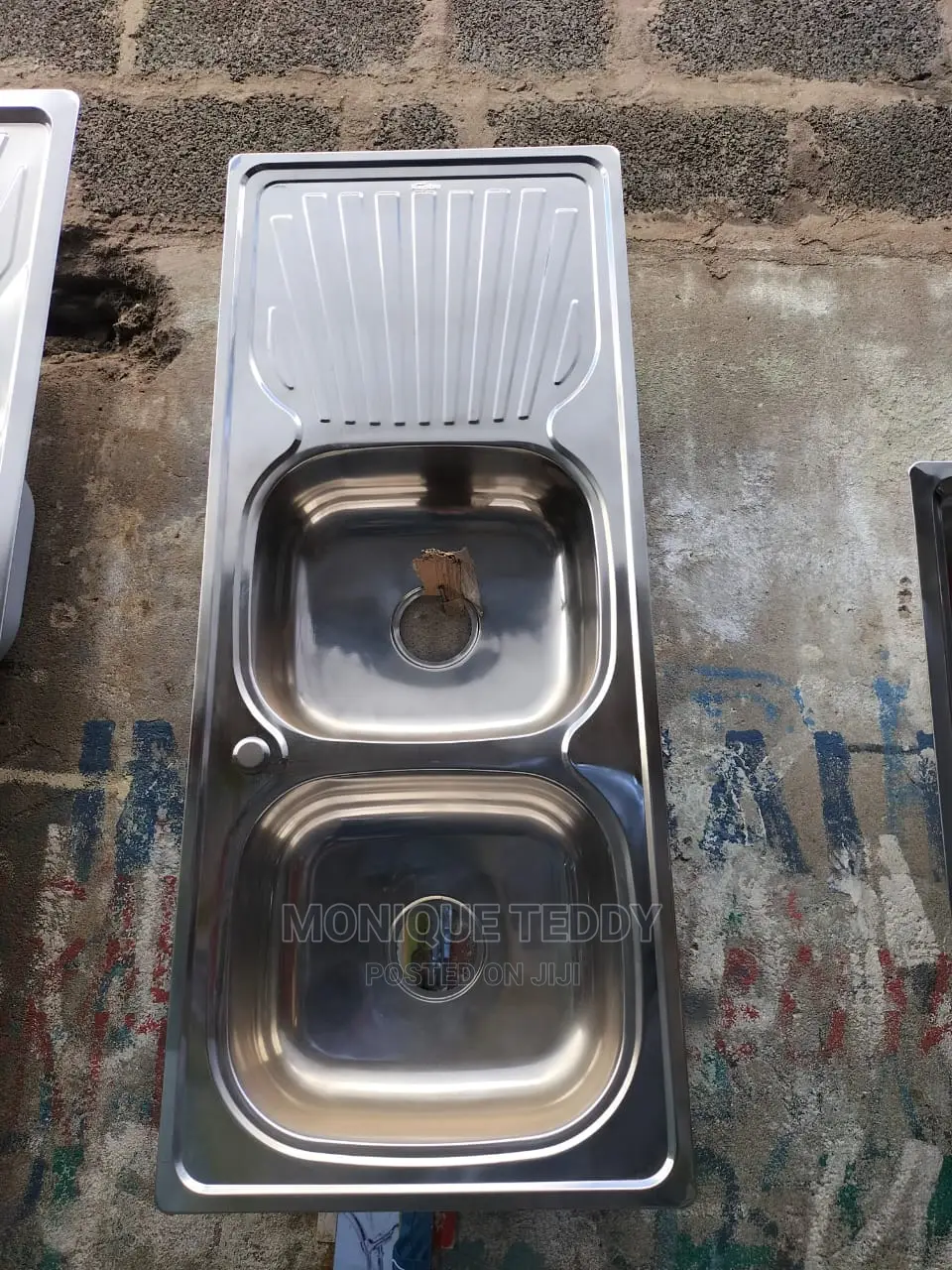 Double Kitchen Sink in Nairobi Central Plumbing & Water Supply