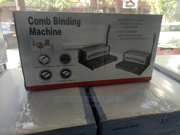 Heavy Duty Comb Binding Machine - main view