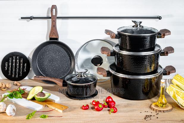 12pcs Edenberg Cookware Marble Set EB-5651