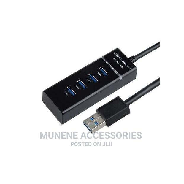 4 Port USB 3.0 HUB Extender Adapter for Laptop PC DATA TRANS - thumbnail 3