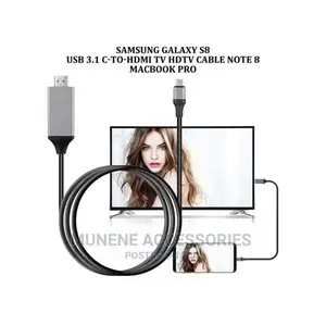 1080P 2M Type C Usb-C to HDMI HD TV Cable for Samsung Etc
