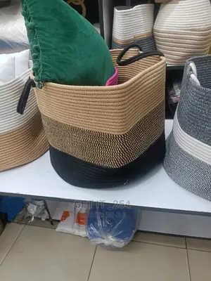 Canvas Laundry Basket