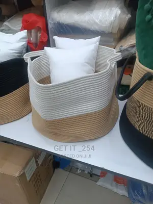 Canvas Laundry Basket