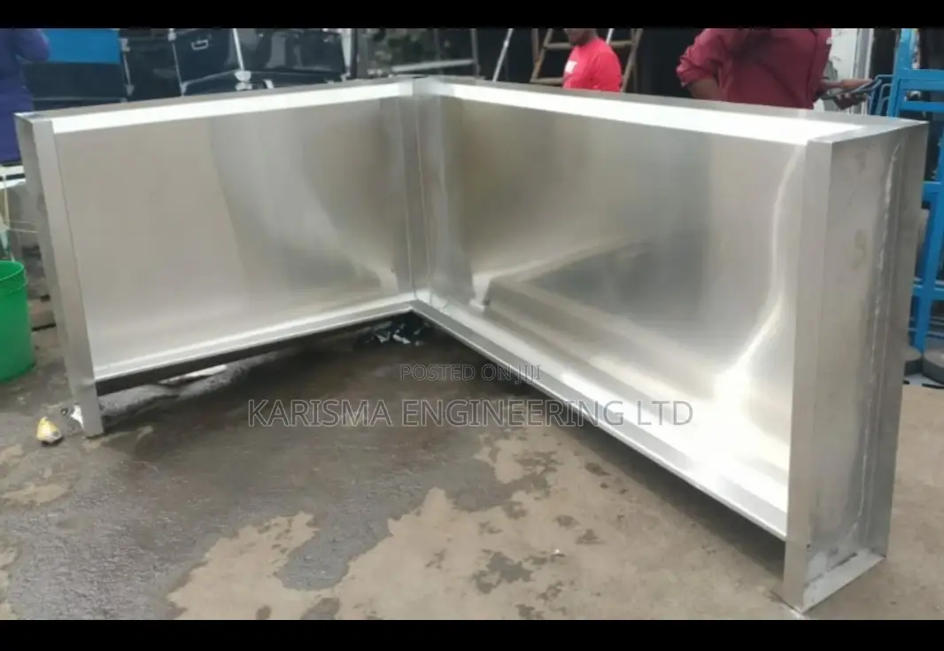 Stainless Steel L-Shaped Urinal