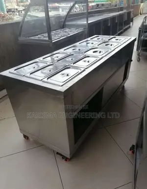 Stainless Steel 15 Divisions BAIN MARIE, Food Warmer
