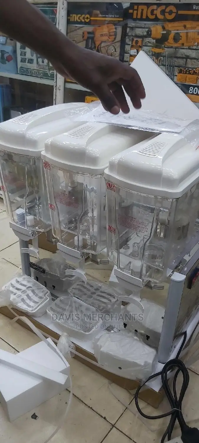 Juicer Dispenser Three Columns and Cooling System
