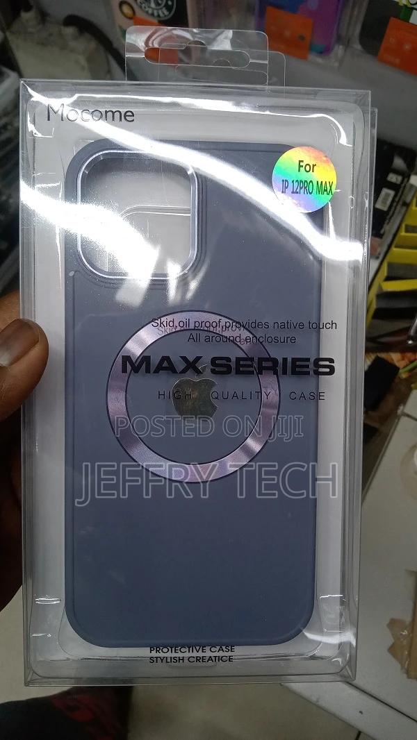 iPhone 12 Pro Max Magsafe Maxseries Blue Case - main view