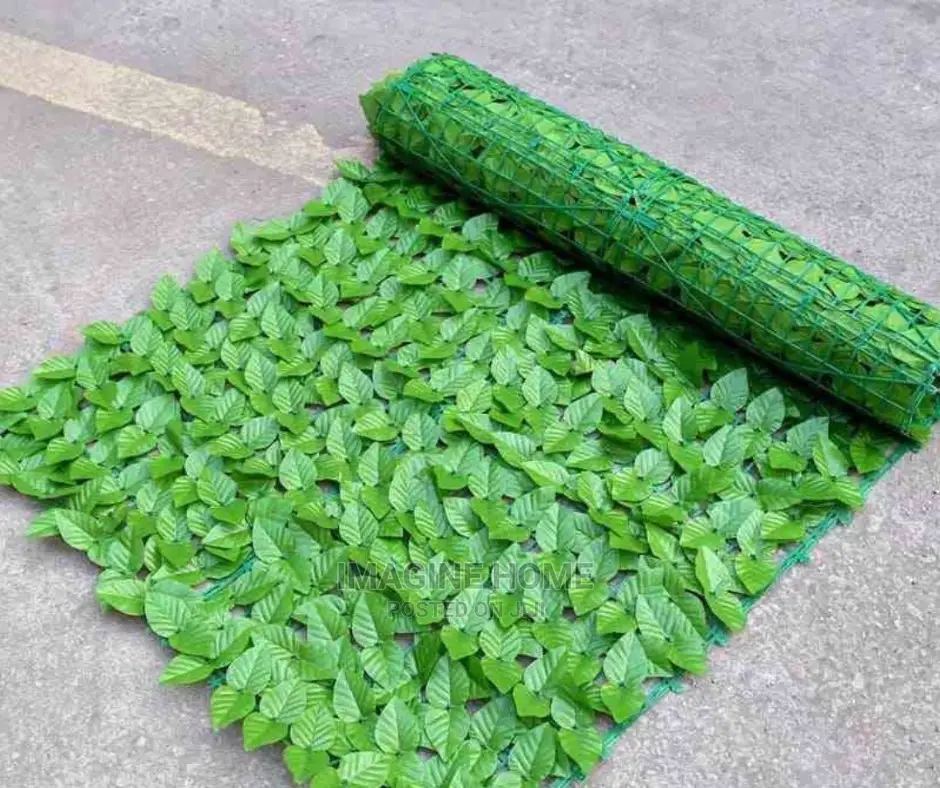 Artificial Green Privacy Fence