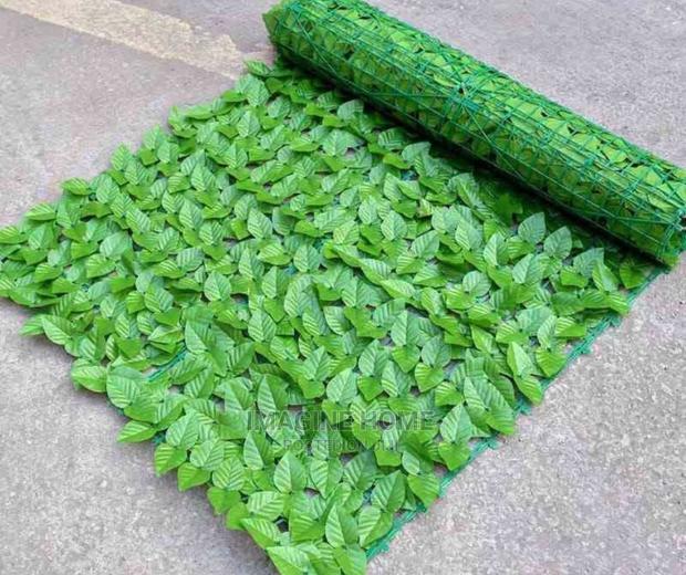 Artificial Green Balcony Fence - main view