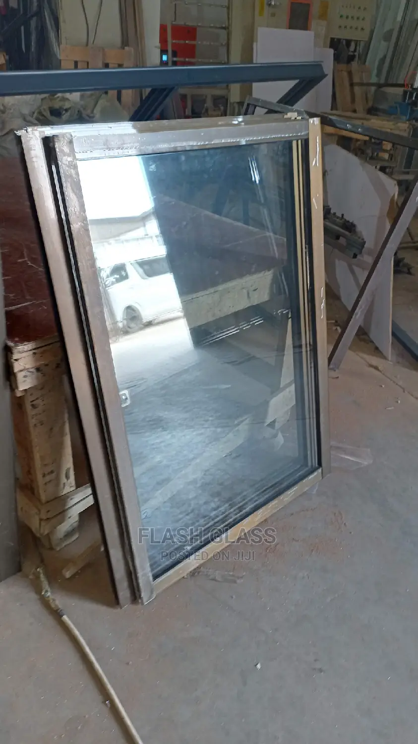 Customized Aluminium Windows Champagne