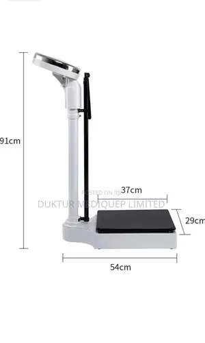 Height and Weight Scale, Aluminum Alloy Rod, 70-190cm