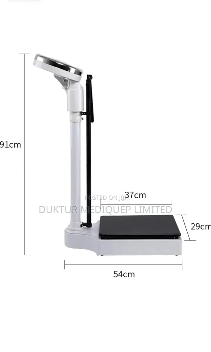 Height and Weight Scale, Aluminum Alloy Rod, 70-190cm
