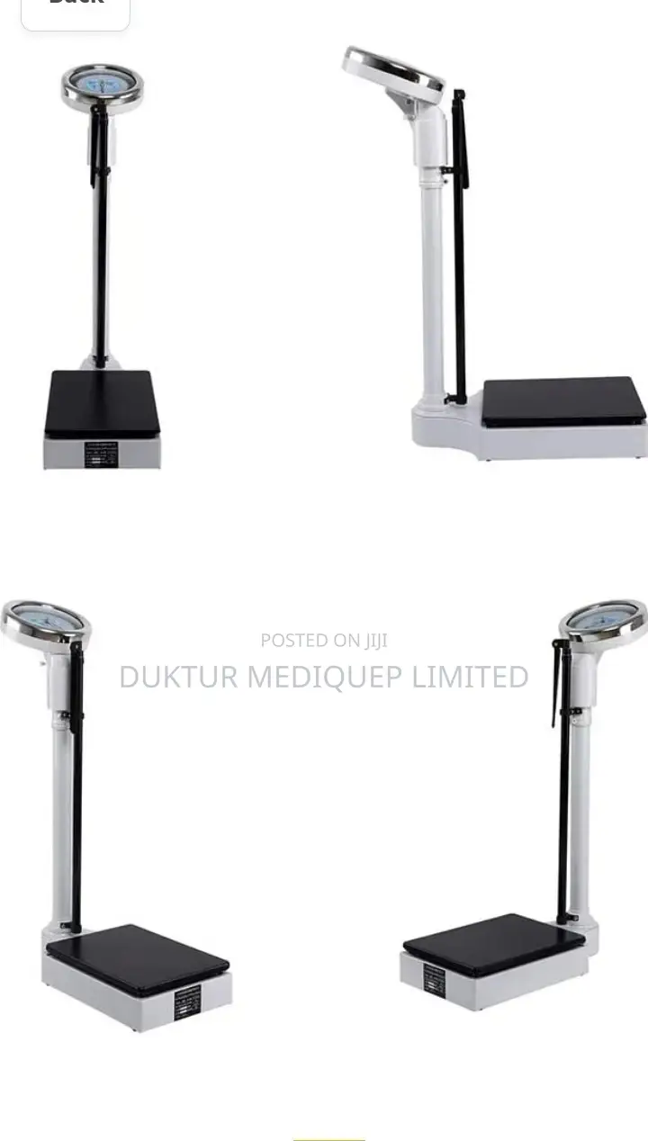 Height and Weight Scale, Aluminum Alloy Rod, 70-190cm