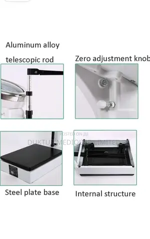 Height and Weight Scale, Aluminum Alloy Rod, 70-190cm