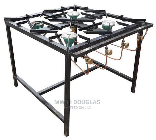 Mild Steel 4 Burner Gas Cooker