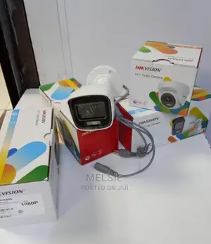 Hikvision 4 1080P 2MP Colorvu CCTV Cameras