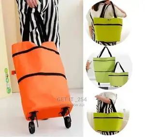Foldable Trolley Shopping Bag