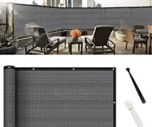Balcony Privacy Shield/Dust Trap