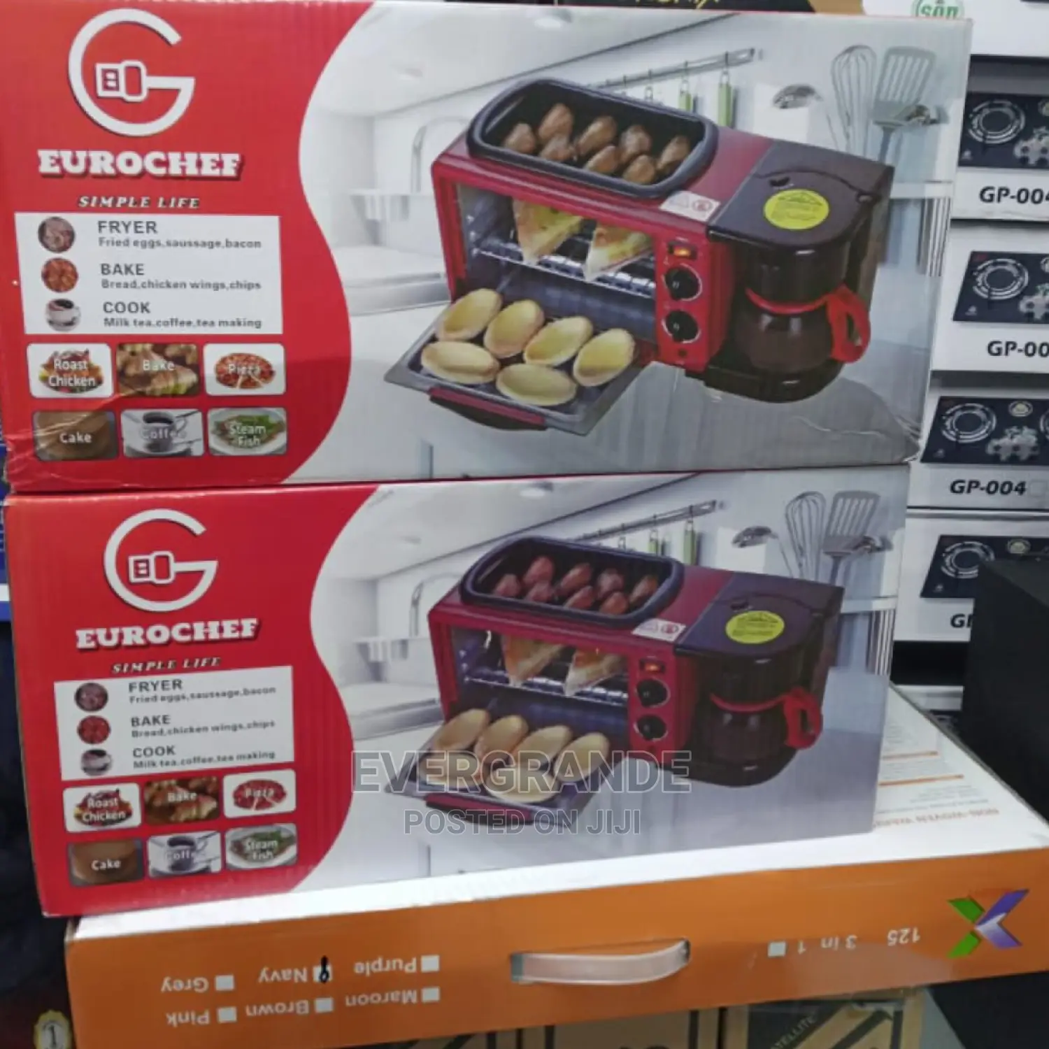 3 In1 Eurochef Breakfast Maker