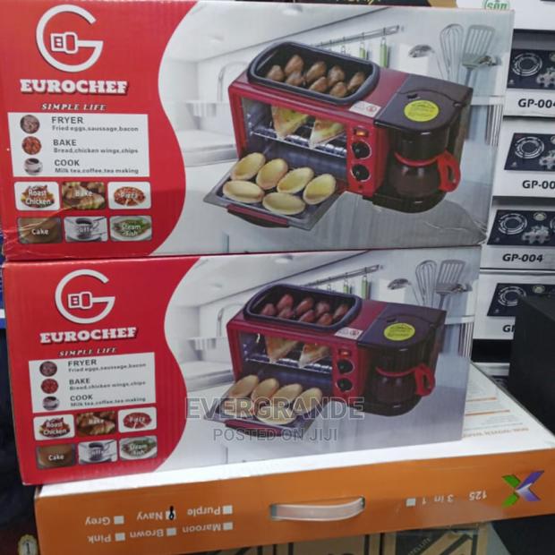 3 In1 Eurochef Breakfast Maker - main view