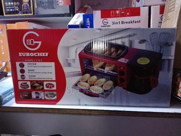 3 in 1 Eurochef Breakfast Maker - main view