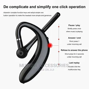 S209 Bluetooth 5.0 Business Wireless Bluetooth Ear-Hook Head
