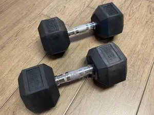 15kgs Hexagonal Dumbells