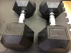 20kg Hexagonal Dumbells