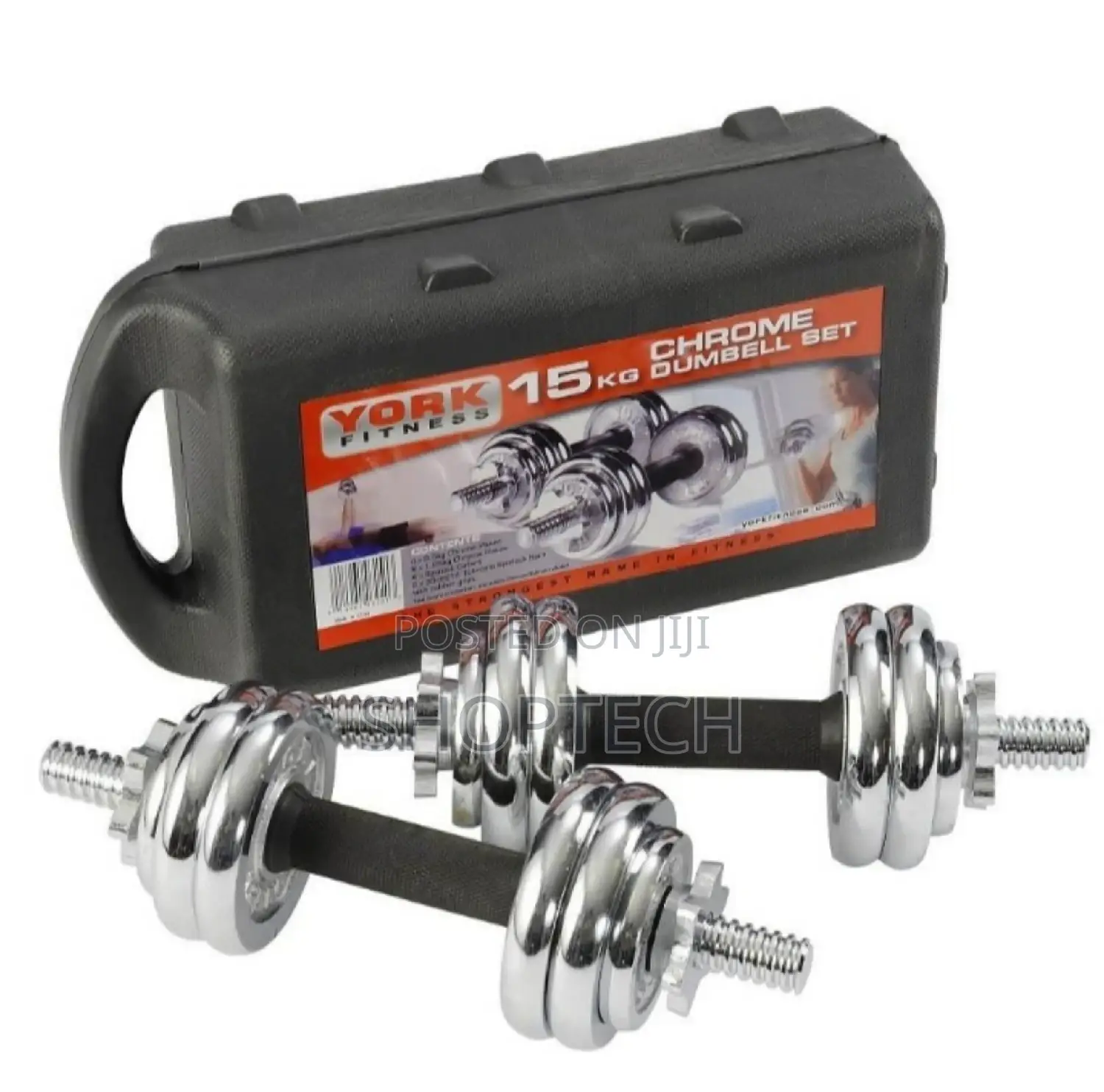 15kgs Chrome Dumbells