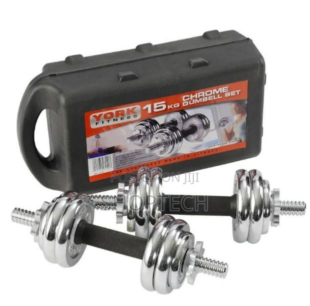 15kgs Chrome Dumbells