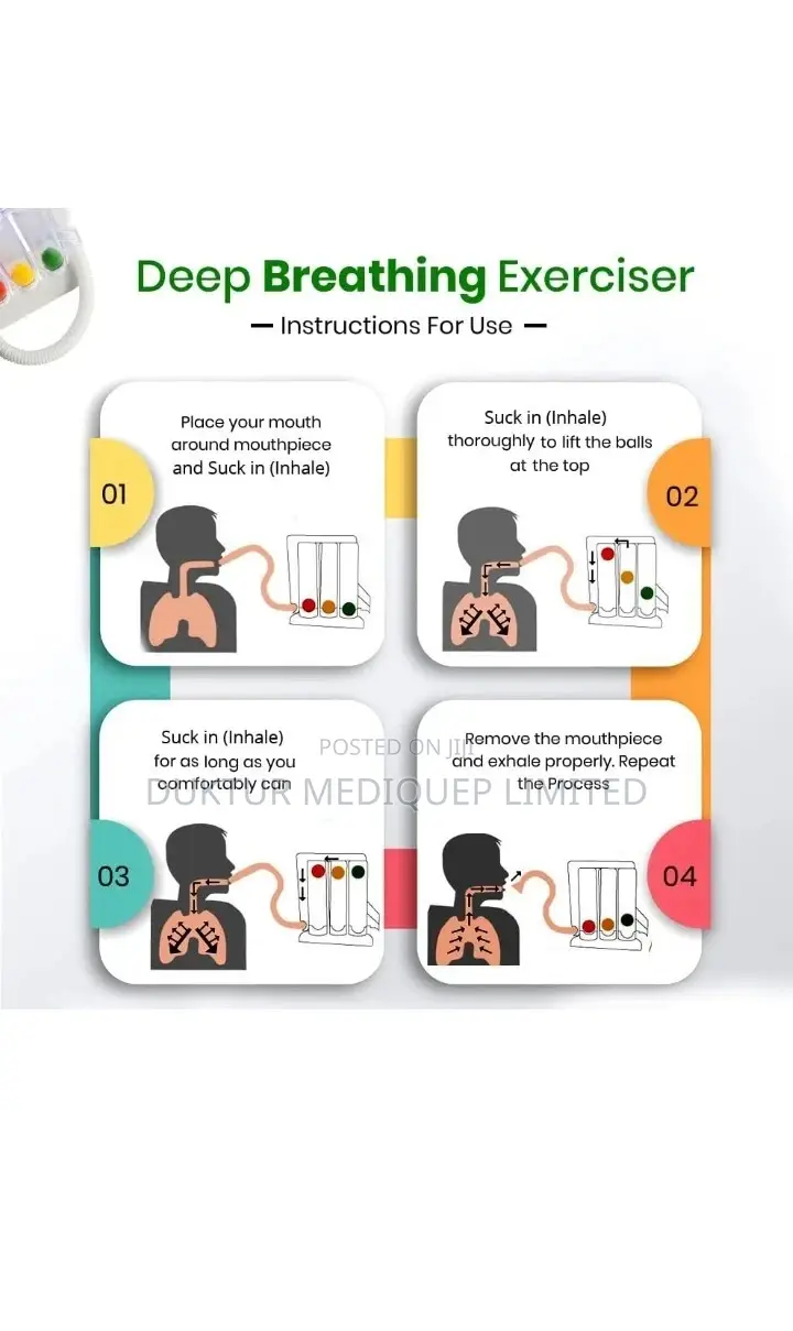 Deep Breathing Exerciser/ Spirometer