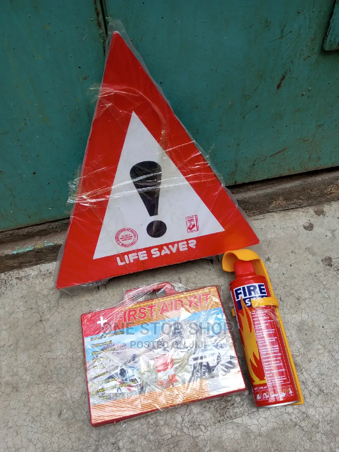 Life Saver,Fire Extinguisher,First Aid Box Safety Kits