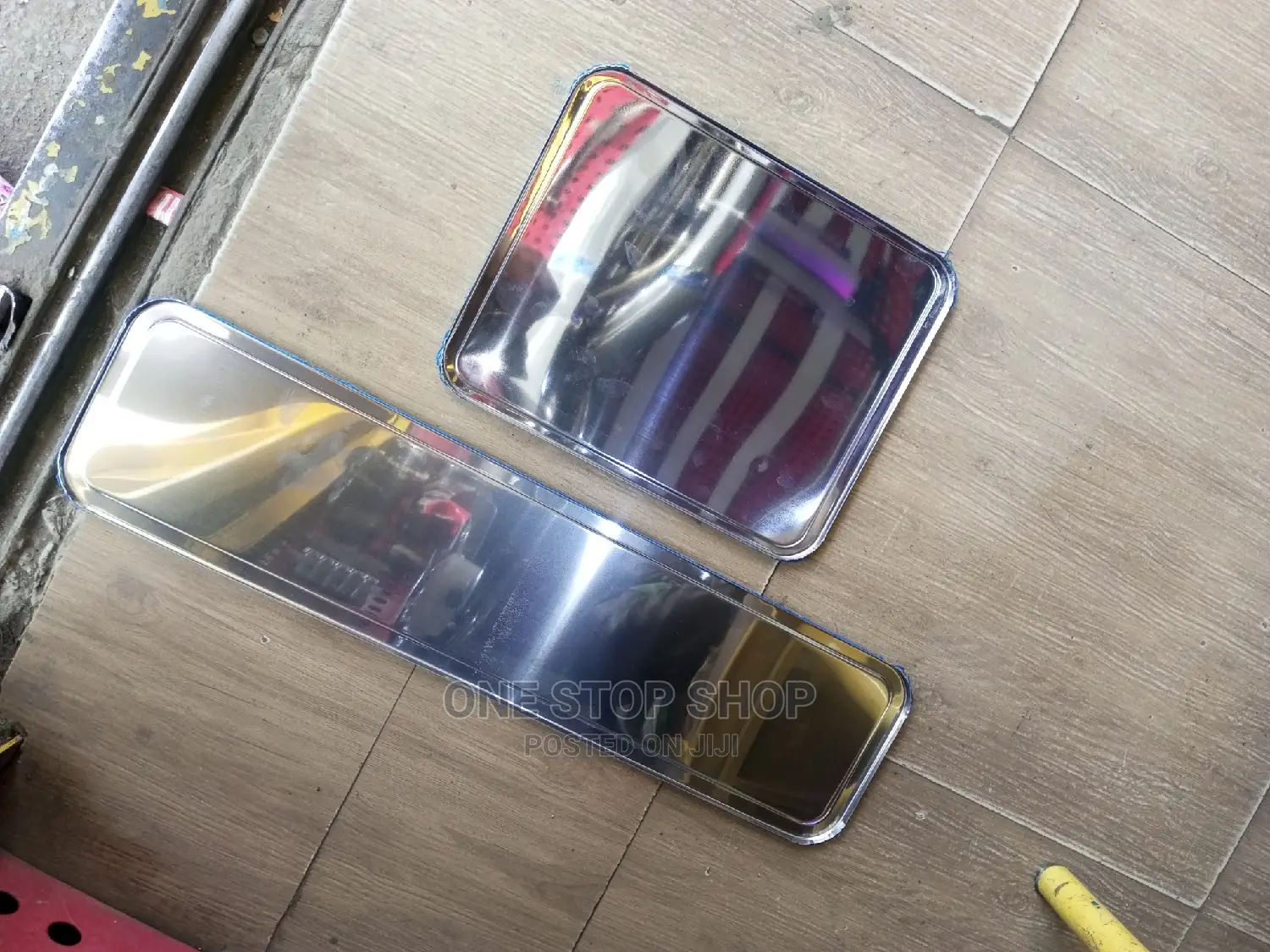 New Chrome New Generation Number Plate Holder Set
