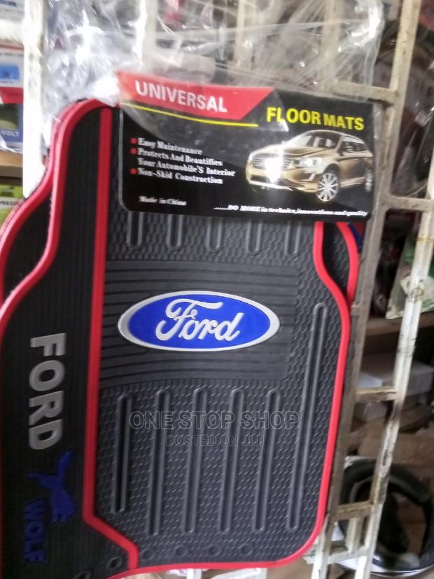 Ford Branded 5pcs Black Car Floor Mats