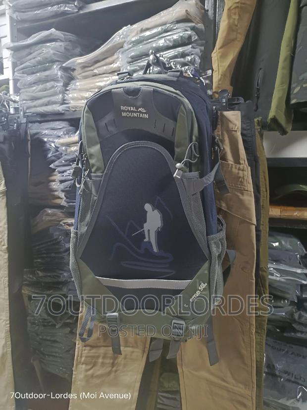 Hiking Bag 50litres Black - thumbnail 7