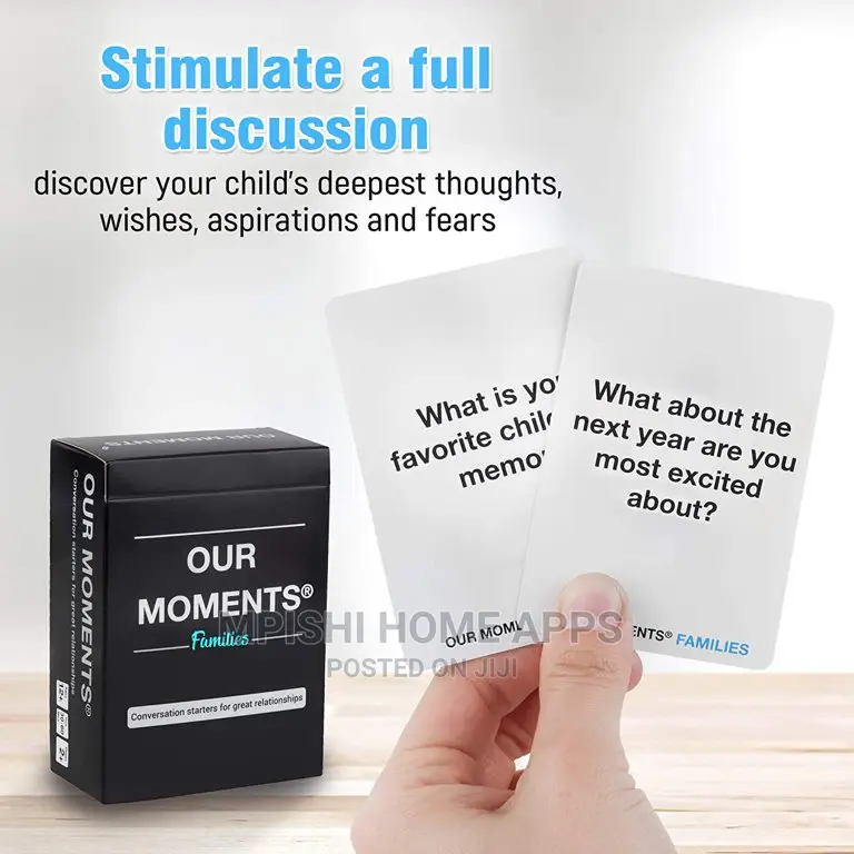 Our Moments Families Card Game