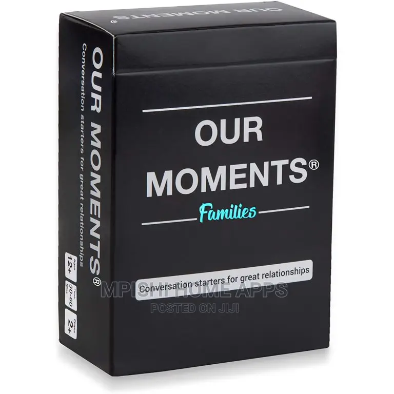 Our Moments Families Card Game