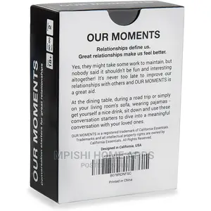 Our Moments Couples Card Game