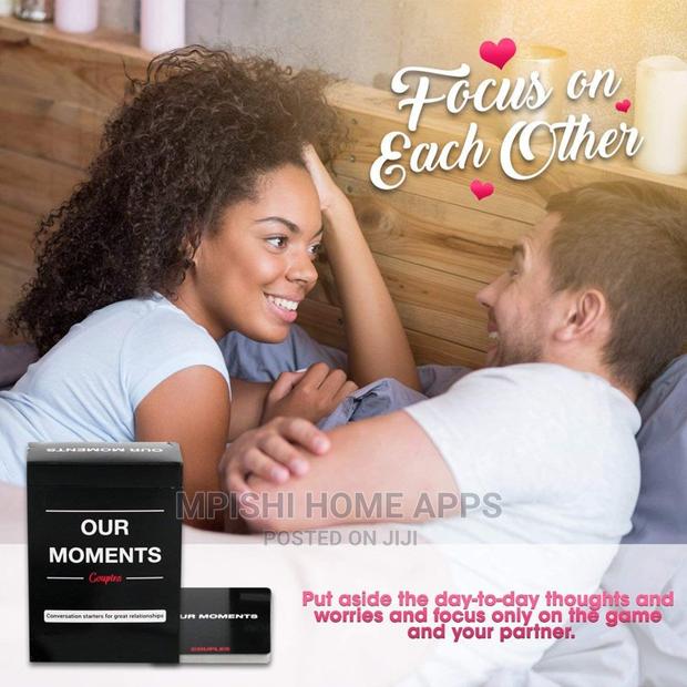 Our Moments Couples Card Game - main view