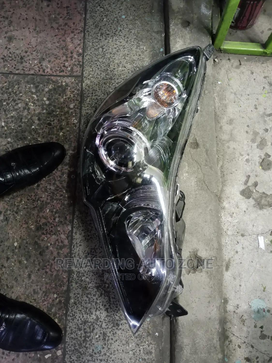 Subaru Br9 Black Shed Headlight.